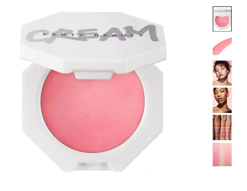 Fenty Beauty Cheeks Out Freestyle Cream Blush Pinky Promise (Peach pink) New